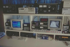 Photo of HF operating position 1997